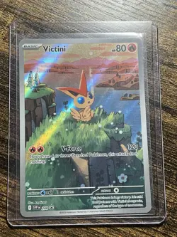 Victini 208 Black Star Promo Full Art Pokemon TCG Card - Near Mint + other promo - Image 3