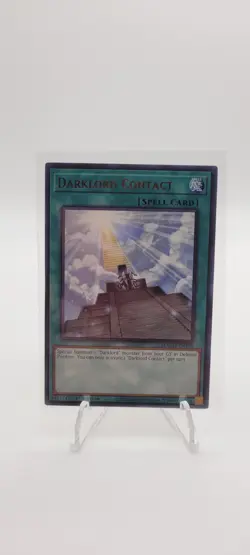 Yu-Gi-Oh TCG Darklord Contact MAGO-EN108 1st Edition Regular Rare Card NM - Image 1
