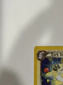 Pokemon Dark Ampharos TCG Neo Destiny Card 1/105 Unlimited Holo Rare - Image 5