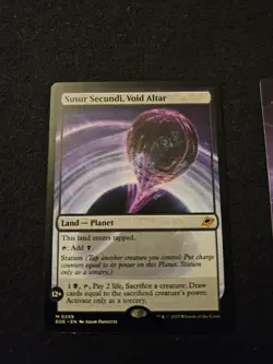 MTG Susur Secundi, Void Altar and Basic Swamp Edge of Eternities Regular - Image 2