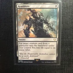 MTG - Reanimate - Lord of the Rings Commander - LOTR - Image 1