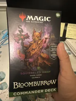 Magic the Gathering Bloomburrow Commander Deck Squirreled Away MTG - Image 1