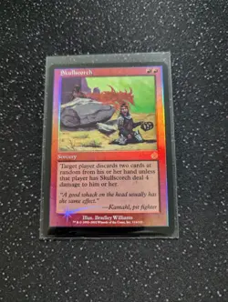 Skullscorch - Foil - Torment- Heavy Play/dmg - MTG - read descrip! - Image 1
