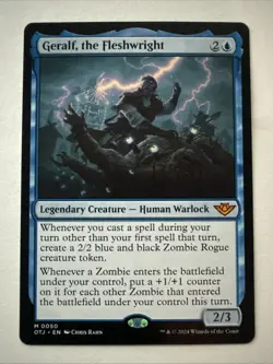 MTG Geralf, the Fleshwright 0050 Outlaws of Thunder Junction (OTJ) NM - Image 1