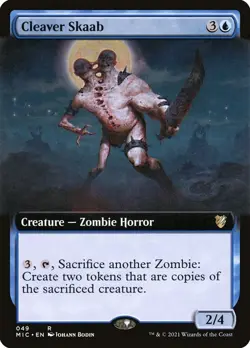 MTG - Cleaver Skaab - Extended Art - MIC 049 - Innistrad: Midnight Hunt - Rare - Image 1