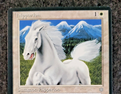 HIpparion Ice Age #31 Magic The Gathering 1995 MTG Single .............(DS3D1K7) - Image 3