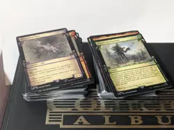100x MTG LoTR Showcase Scrolls Common & Uncommon Non Foil - Image 1