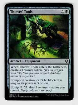 Magic the Gathering | MTG, Foil, Thieves' Tools, No.152, C - Image 1