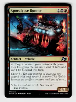 Magic the Gathering | MTG, Foil, Apocalypse Runner, No.188, U - Image 1