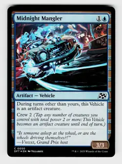 Magic the Gathering | MTG, Foil, Midnight Mangler, No.50, C - Image 1