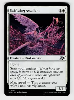 Magic the Gathering | MTG, Foil, Swiftwing Assailant, No.32, C - Image 1