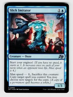 Magic the Gathering | MTG, Foil, Slick Imitator, No.62, U - Image 1