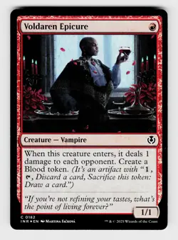 Magic the Gathering | MTG, Foil, Voldaren Epicure, No.182, C - Image 1