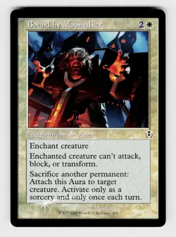Magic the Gathering | MTG, Foil, Bound by Moonsilver (Retro Frame), No.335, C - Image 1