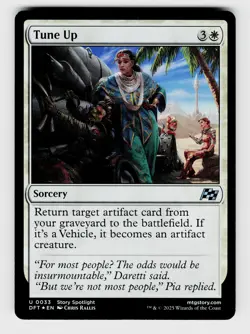 Magic the Gathering | MTG, Foil, Tune Up, No.33, U - Image 1