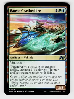 Magic the Gathering | MTG, Foil, Rangers' Aetherhive, No.217, U - Image 1