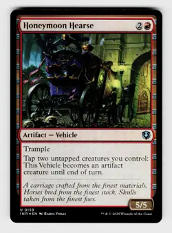 Magic the Gathering | MTG, Foil, Honeymoon Hearse, No.159, U - Image 1
