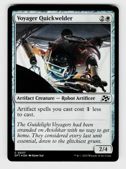 Magic the Gathering | MTG, Foil, Voyager Quickwelder, No.37, C - Image 1