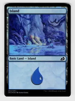 Magic the Gathering | MTG, Foil, Island (), No.264, L - Image 1
