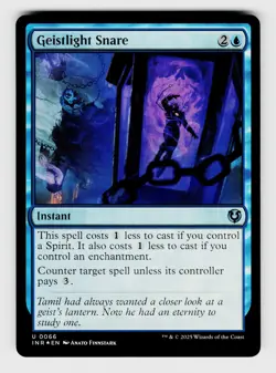 Magic the Gathering | MTG, Foil, Geistlight Snare, No.66, U - Image 1