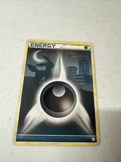 POKEMON HEARTGOLD SOULSILVER - RARE Dark energy UMBREON Feature Card 121/123 LP - Image 2