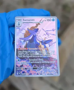 2025 Pokemon SV White Flare WHT EN Samurott Illustration Rare #107/086 - Image 1