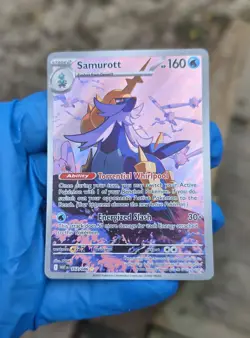 2025 Pokemon SV White Flare WHT EN Samurott Illustration Rare #107/086 - Image 5