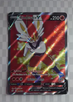 Cinderace V 178/192 ⭐Full Art⭐ - Pokemon TCG Rebel Clash - English - Image 1