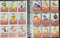 Pokemon Carddass Red Edition 153 Types Full Comp No.001 151 154 155 Bandai Chari - Image 3