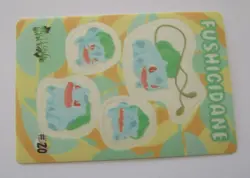 Pokemon Fancy Graffiti 2 Bulbasaur 20 1999 Best Shot Album Shieldus Bandai Seal - Image 5