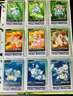 Pokemon Carddass 151 Types Full Comp Bandai Charizard Mewtwo Beauty Products Com - Image 1