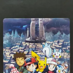 No.05 Baron Alberto Pokemon Dialga Vs Palkia Darkrai Encyclopedia Puzzle Carddas - Image 2