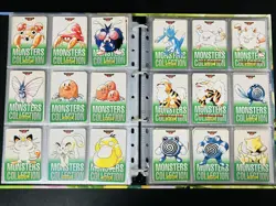 Pokemon Carddass Green 153 Types Full Comp No.001 151 152 Charizard 1996 Monster - Image 4