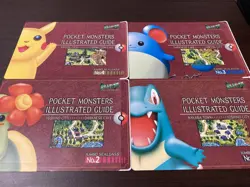 Pokemon Jumbo Shieldus 1St Round Complete Set Of 4 Pikachu Charizard Condition R - Image 1