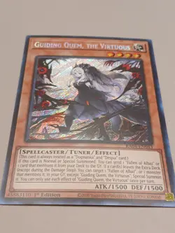 Guiding Quem the Virtuous RA04-EN043 - Secret Rare NM Yugioh - Image 1