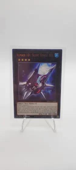 Yugioh - Number 101: Silent Honor ARK - 1st Edition Card - Image 1