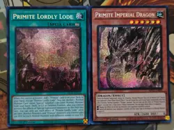 Yugioh - Primite Lordly Lode MP25-EN114 + Primite Imperial Dragon MP25-EN099 - Image 1