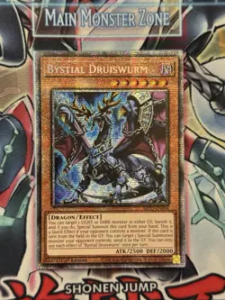 Yugioh! Bystial Druiswurm Starlight Rare Near Mint 1st Edition MP25-EN044 - Image 1