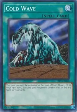 YuGiOh! - Cold Wave - Pharaoh's Servant - 25th Anniversary - PSV-EN062- NM/M - Image 1