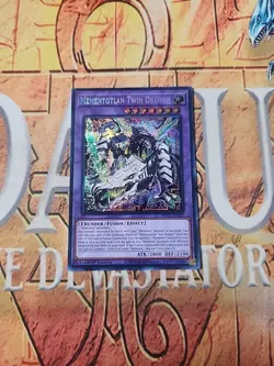 MP25-EN067 MEMENTOTLAN TWIN DRAGON - SECRET RARE 1st Ed NM Yugioh - Image 1