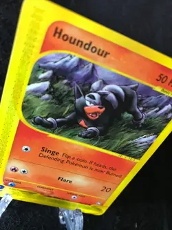 Houndour 086/147 Aquapolis Common Pokemon TCG NM Never Played - Image 2