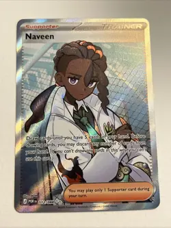 Naveen 112/088 Ultra Rare Perfect Order Pokemon TCG NM - Image 1