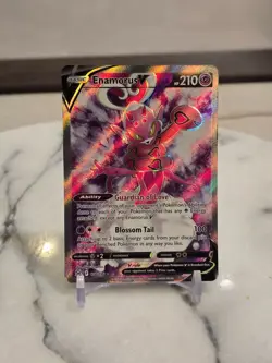 Pokemon TCG Enamorus V (Full Art) 178/196 Swsh11: Lost Origin Holo LP - Image 1