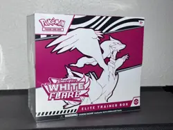 Pokemon TCG White Flare ETB Elite Trainer Box NEW SEALED - Image 1