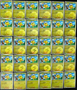 All Captain Pikachu Pokemon TCG S.ChineseBall Energy Uncommon Lot 30 NE40 - Image 1