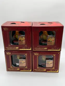 Lot of (4) Pokemon TCG Charizard ex Super Premium Collection Boxes SEALED/NEW - Image 1