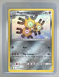 Magneton 2019 Pokemon SM Hidden Fates #SV28/SV94 - Image 1