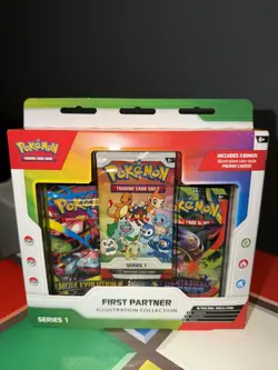 Pokemon TCG First Partner Illustration Collection Series 1 Brand New & Sealed - Image 1