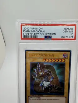 2010 Yu-Gi-Oh! Dark Magician Limited Edition PSA 10 - Image 2