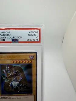 2010 Yu-Gi-Oh! Dark Magician Limited Edition PSA 10 - Image 3